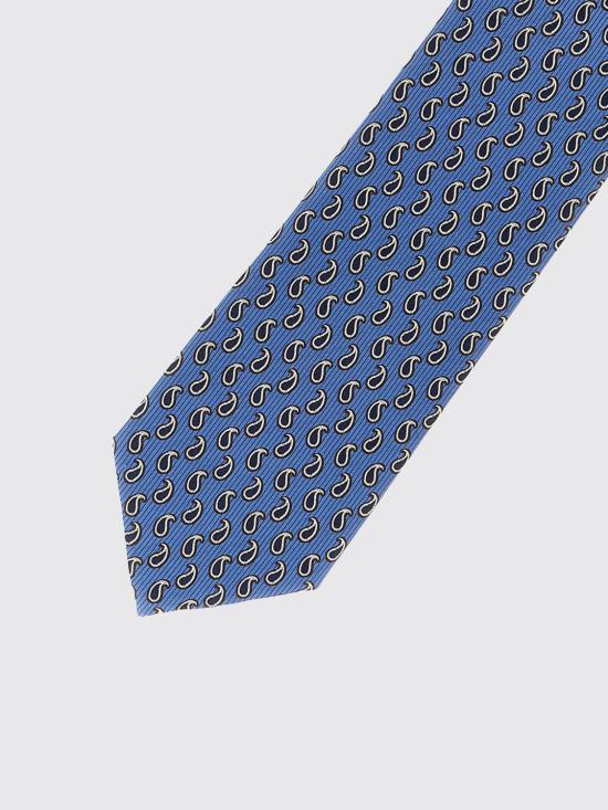 25FW 브리오니 넥타이 O61D00OD448 4892 Gnawed Blue - BRIONI