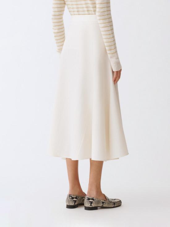 25FW 파비아나 필리피 롱 스커트 GND265F397D822 0149 White - FABIANA FILIPPI