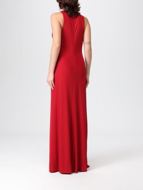25FW 랄프 로렌 롱 원피스 253971057 002 Red - RALPH LAUREN