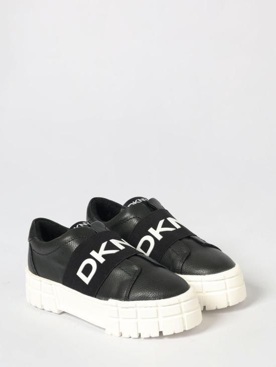 25FW 디케이엔와이 스니커즈 K2169904 01 Black - DKNY