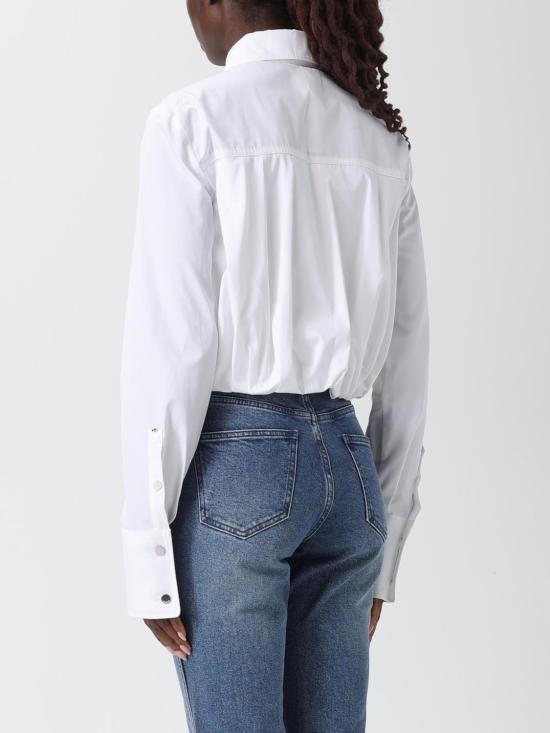 25FW 스포트막스 셔츠 2522116032600 001 White - SPORTMAX