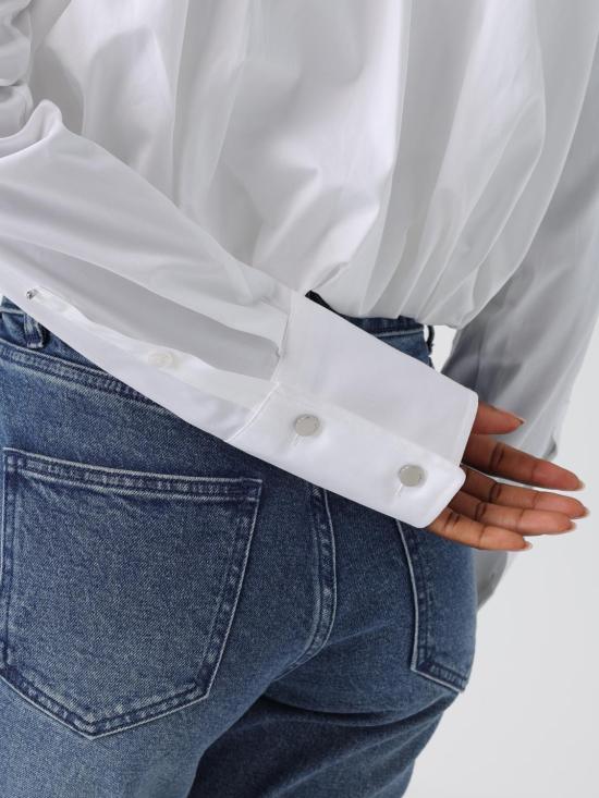 25FW 스포트막스 셔츠 2522116032600 001 White - SPORTMAX