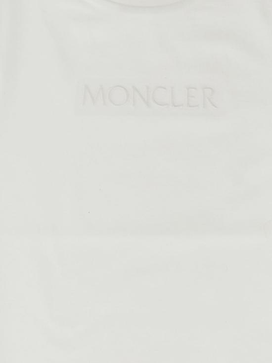 25FW [키즈] 몽클레어 티셔츠 8C0000589AUM 034 White - MONCLER