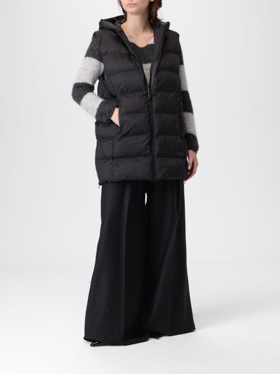 25FW 막스마라 럭스패드 베스트 2526296018600 003 Black - MAX MARA