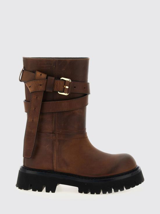 25FW 모스키노 부츠 A26054G1NMG0 208 Brown