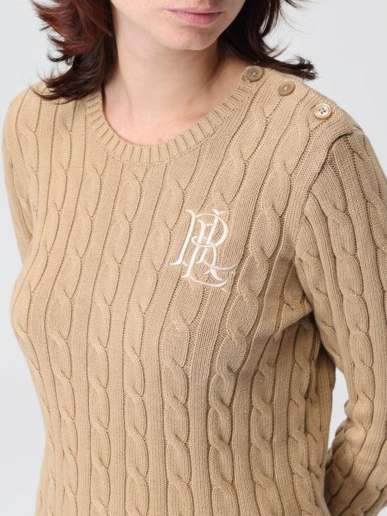 25FW 랄프 로렌 스웨터 200932223 005 Beige - RALPH LAUREN