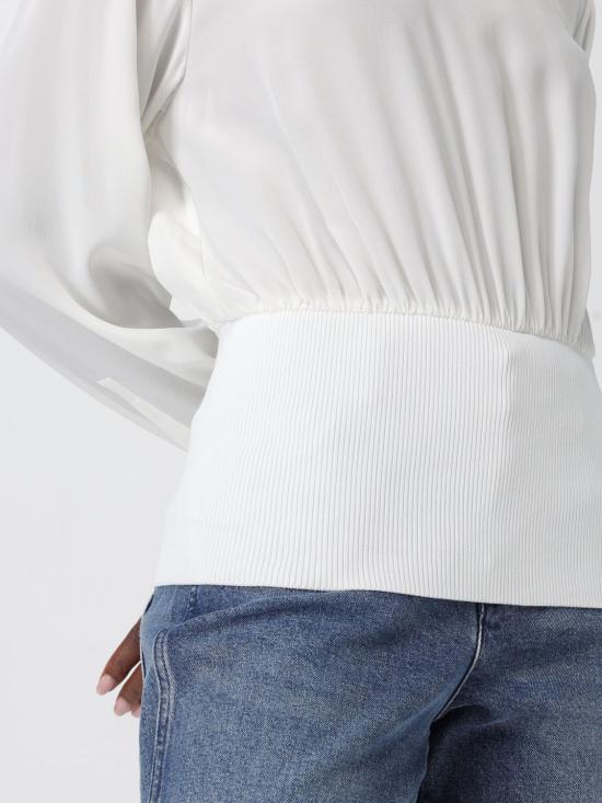 25FW 스포트막스 터틀넥 2522116072600 008 White - SPORTMAX