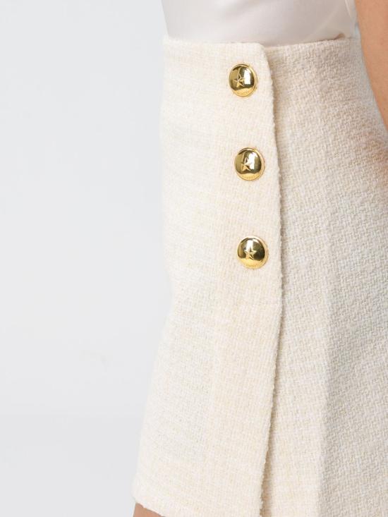 25FW 핑코 숏 스커트 105792A2VJ Z05 White - PINKO