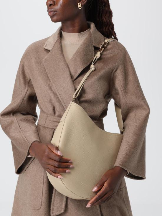 25FW 살바토레 페라가모 미디엄 호보백 21A170 785032 007 Beige - SALVATORE FERRAGAMO