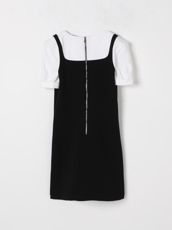 25FW [키즈] 발망 원피스 BW1C41J0371 930BC Black - BALMAIN