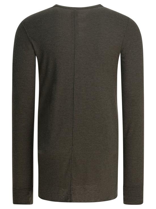 25FW 릭 오웬스 긴팔 티셔츠 RU02E1252JR25 Green - RICK OWENS