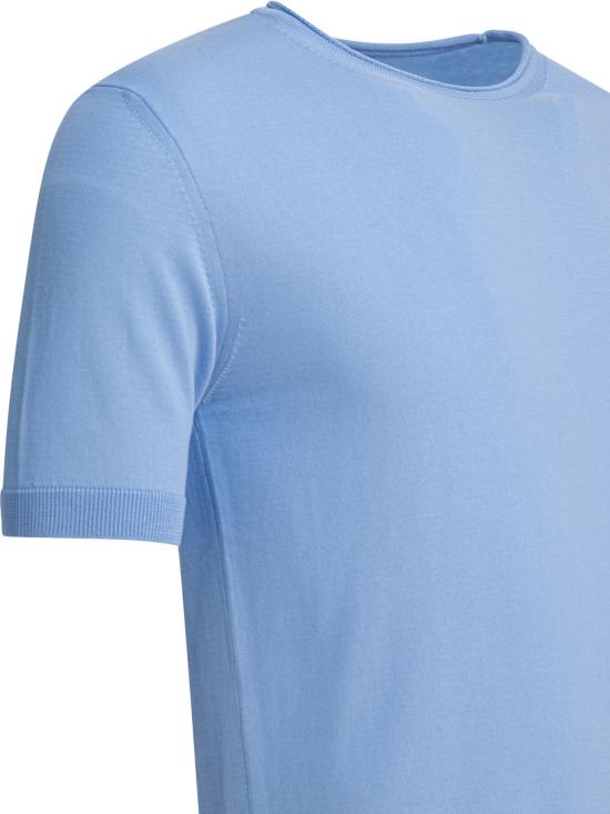 라키 반팔 티셔츠 ROLLSSOFFICE Light blue - RAKKI
