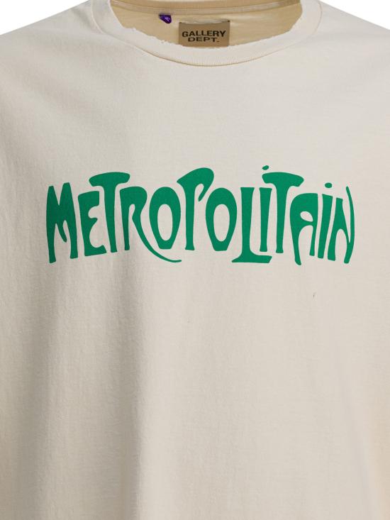 26SS 갤러리 디파트먼트 반팔 티셔츠 ST 10081ARCHIVAL WHITE White - GALLERY DEPT