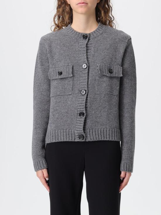 25FW 위켄드막스마라 가디건 2525346032600 009 Charcoal