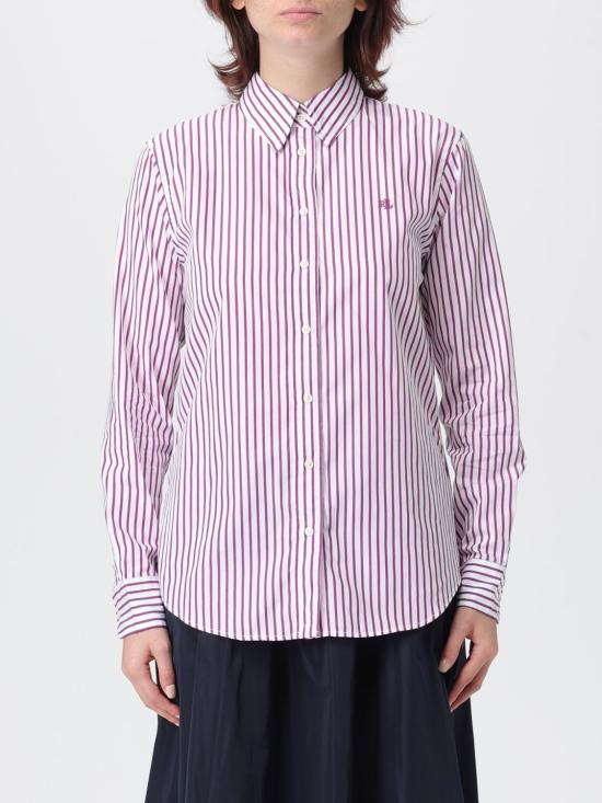 25FW 랄프 로렌 셔츠 200970764 001 Violet