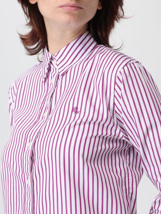 25FW 랄프 로렌 셔츠 200970764 001 Violet - RALPH LAUREN