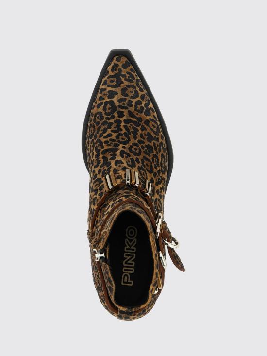 25FW 핑코 뮬/슬리퍼 SD0343P088 M36 Brown - PINKO