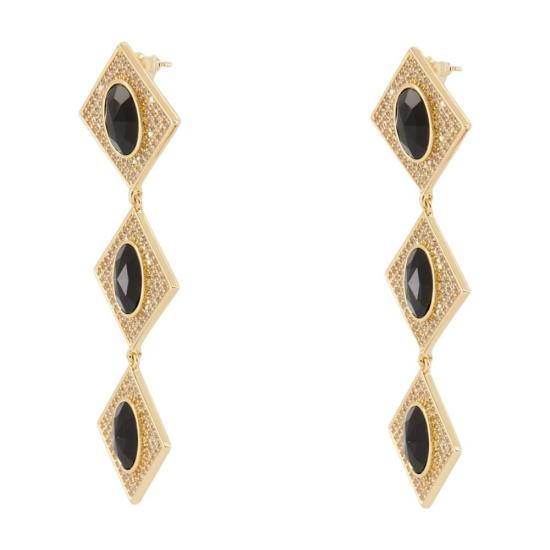 25FW 셀프 포트레이트 이어링 AW25 613E B Gold - SELF PORTRAIT