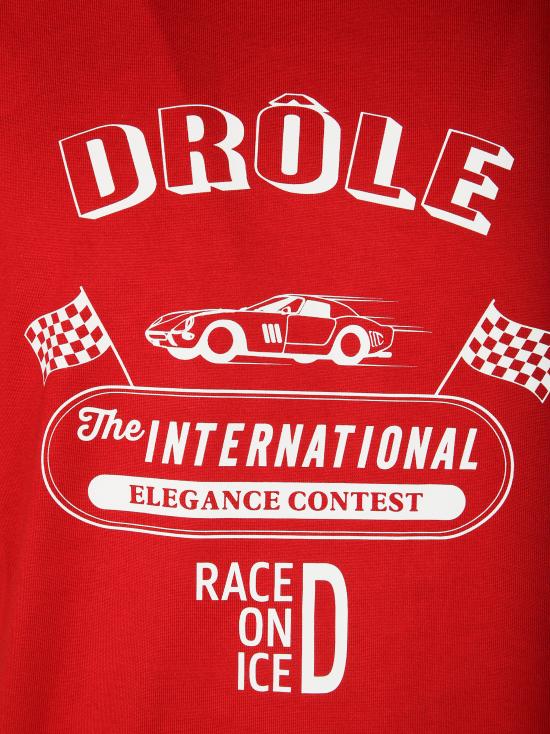 25FW 드롤드무슈 반팔 티셔츠 I TS279 CO195 RD RED ROSSO - DROLE DE MONSIEUR