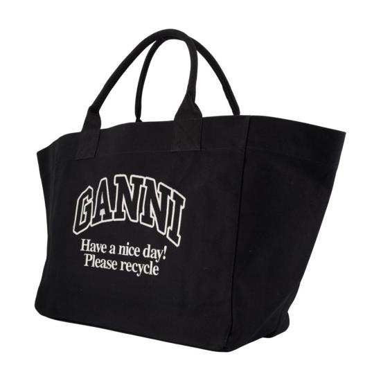 25FW 가니 토트백 A7181 252 Black - GANNI