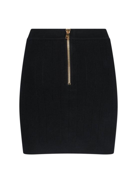 25SS 발망 스커트 EF1LB290KB070PA Black - BALMAIN