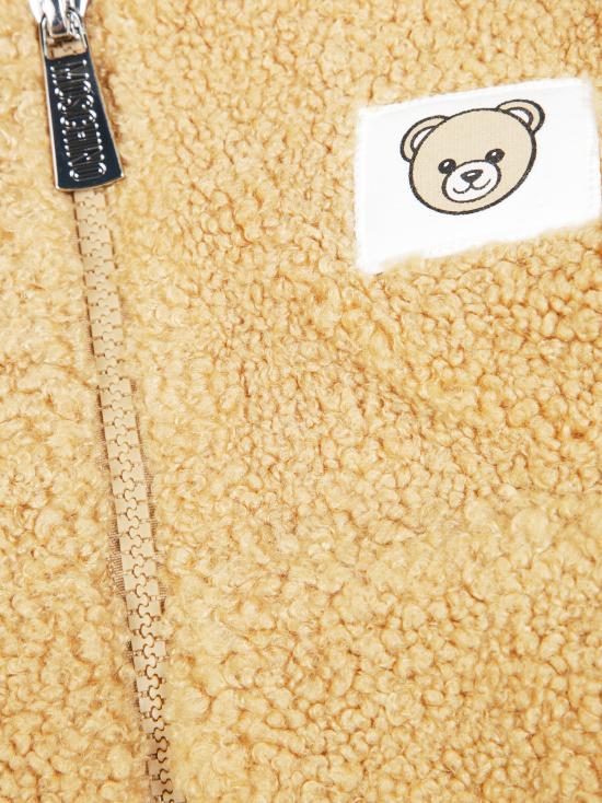 25FW [키즈] 모스키노 패딩 MUA08 LIA00 20351 BEAR BROWN MARRONE - MOSCHINO