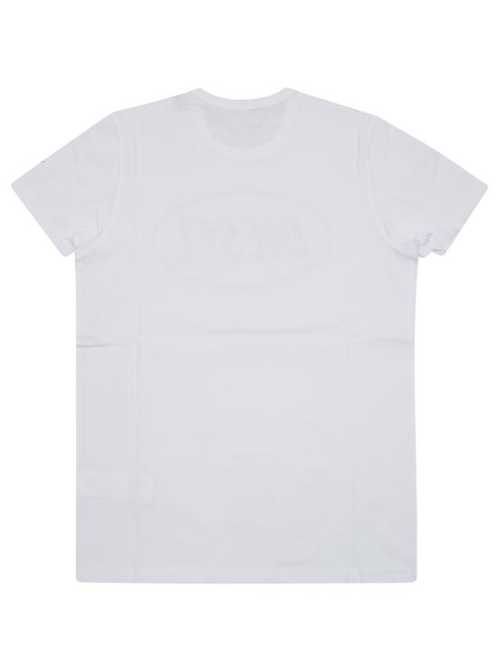 25FW [키즈] 디젤 티셔츠 J02464 KYAR1 TUNDRA K100 BIANCO - DIESEL