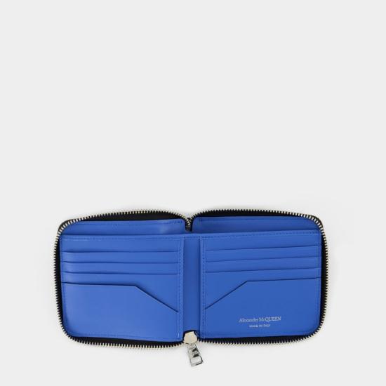  알렉산더 맥퀸 남성지갑 7263191AAD01000 Black - ALEXANDER MCQUEEN