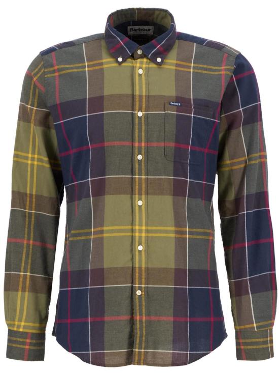 25FW 바버 긴팔 셔츠 MSH4992 MSH TN52 Classic tartan