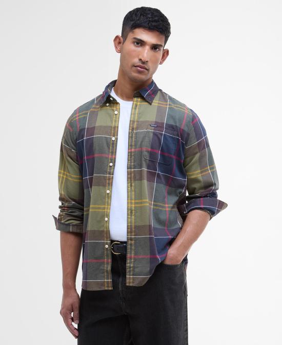 25FW 바버 긴팔 셔츠 MSH4992 MSH TN52 Classic tartan - BARBOUR