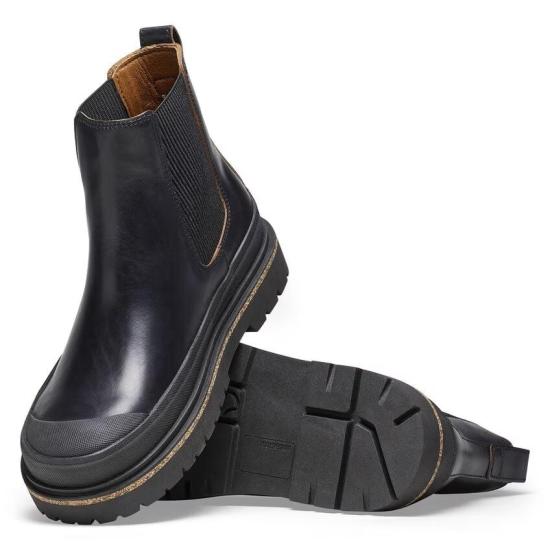 25FW 버켄스탁 부츠 PRESCOTT SLIP ON 1025218 BLACK Black - BIRKENSTOCK