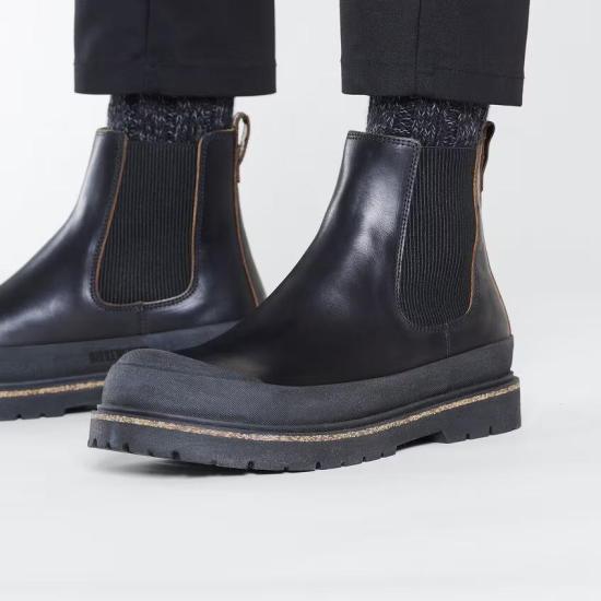 25FW 버켄스탁 부츠 PRESCOTT SLIP ON 1025206 BLACK Black - BIRKENSTOCK