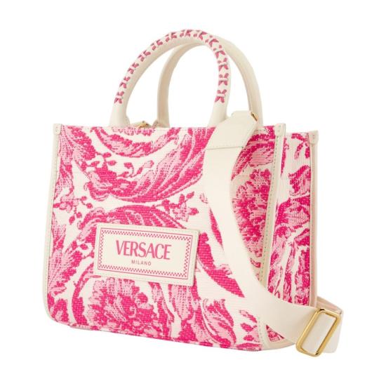 25FW 베르사체 토트백 1011564 1A11311 6WG9V Pink - VERSACE