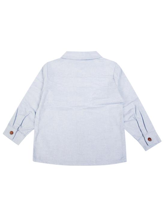 25FW [키즈] 원 플러스 인 더 패밀리 셔츠 25W195 BLUE AZZURRO - 1 + IN THE FAMILY