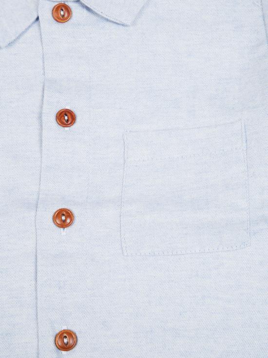 25FW [키즈] 원 플러스 인 더 패밀리 셔츠 25W195 BLUE AZZURRO - 1 + IN THE FAMILY