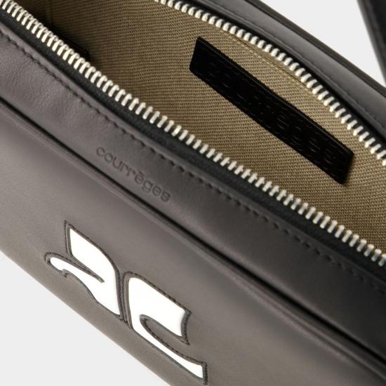  쿠레쥬 숄더백 PERGSA060CR0045 Black - COURREGES