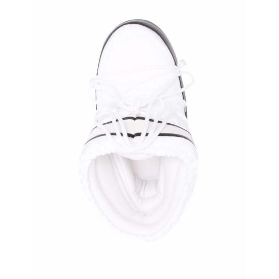 25FW 문부츠 아이콘 나일론 로우 부츠 80D1409340A001 WHITE BLACK DOM - MOON BOOT