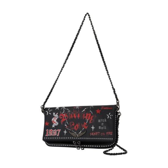 25FW 자딕앤볼테르 지갑 LWBA04029 011 Black - ZADIG & VOLTAIRE