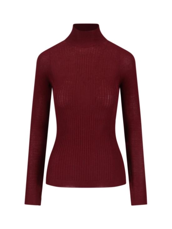 25FW 사 수 파이 터틀넥 W25613 JA0550 Burgundy