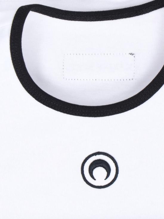 25FW 마린세르 긴팔 티셔츠 WTO446A CJER0008WH11 White - MARINE SERRE