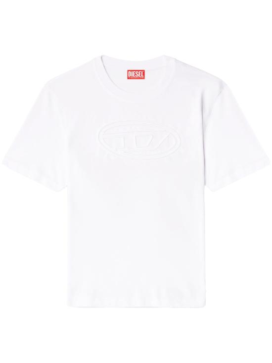 25FW 디젤 반팔 티셔츠 A174020NJBM100 WHITE