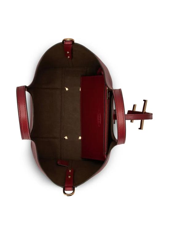 25FW 토즈 T 타임리스 미니 토트백 XBWTSBA9100XSOR409 RED - TODS