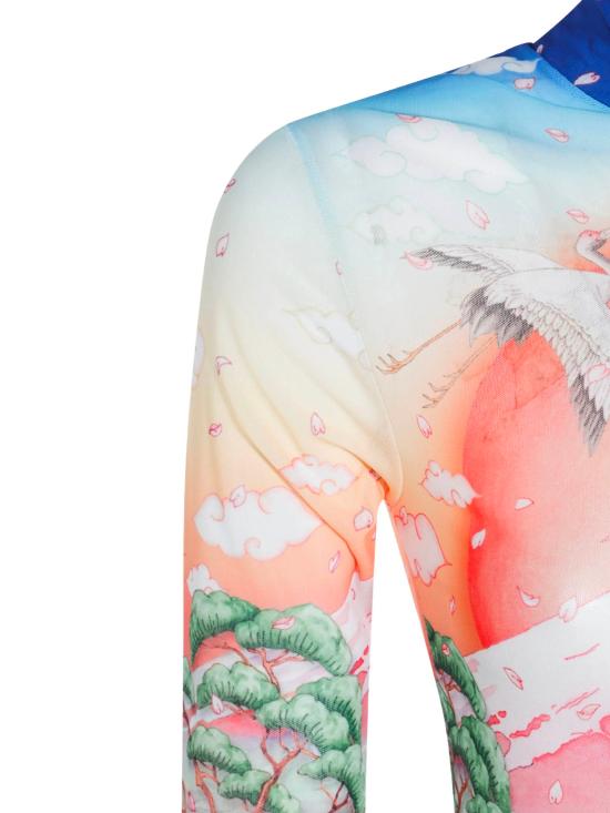 25FW 카사블랑카 블라우스 WPF25JTP02802 BLUE - CASABLANCA