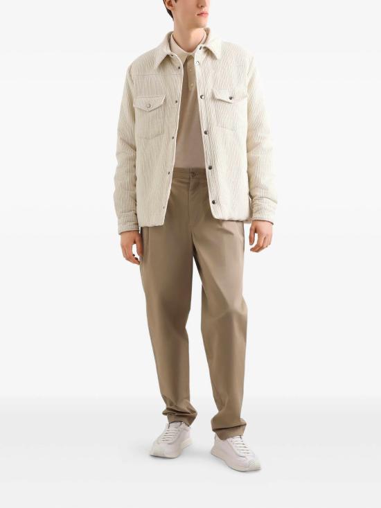 25FW 돌체앤가바나 스트레이트 팬츠 GP13XTFUFL3M0208 BEIGE - DOLCE & GABBANA