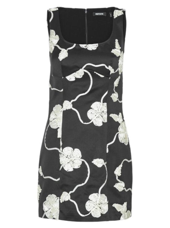 25FW 로테이트 바이 크리스텐슨 미디 원피스 114593000 BLACK