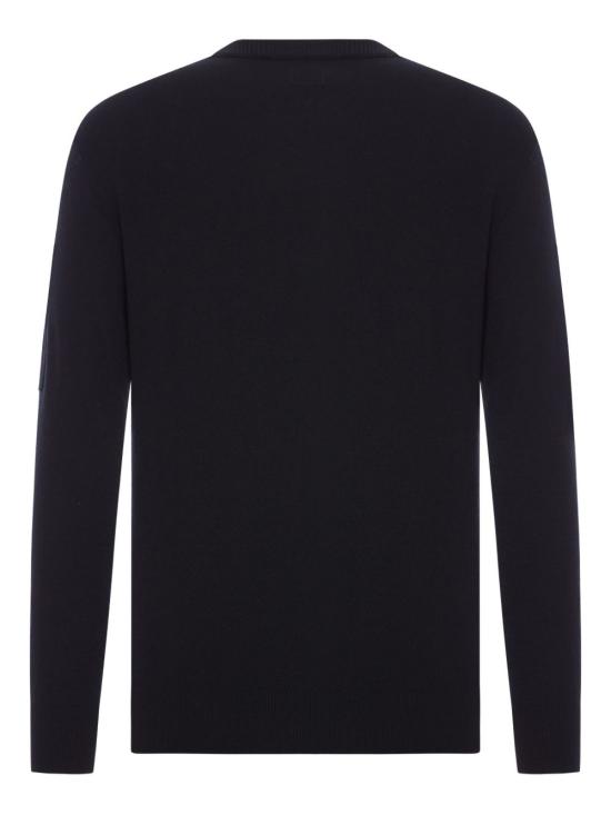 25FW 씨피 컴퍼니 스웨터 19CMKN037A005528A999 BLACK - C.P. COMPANY