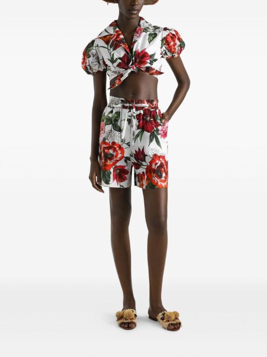 25FW 돌체앤가바나 스트레이트 팬츠 FTDBPTHS5TQHA5PB MULTICOLOUR - DOLCE & GABBANA