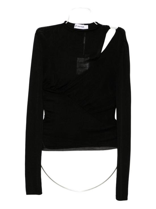 25FW 셀프 포트레이트 셔츠 PF25086TBBLACK