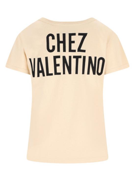 25FW 발렌티노 가라바니 반팔 티셔츠 7B3MG24Y9GLR8E BEIGE - VALENTINO GARAVANI