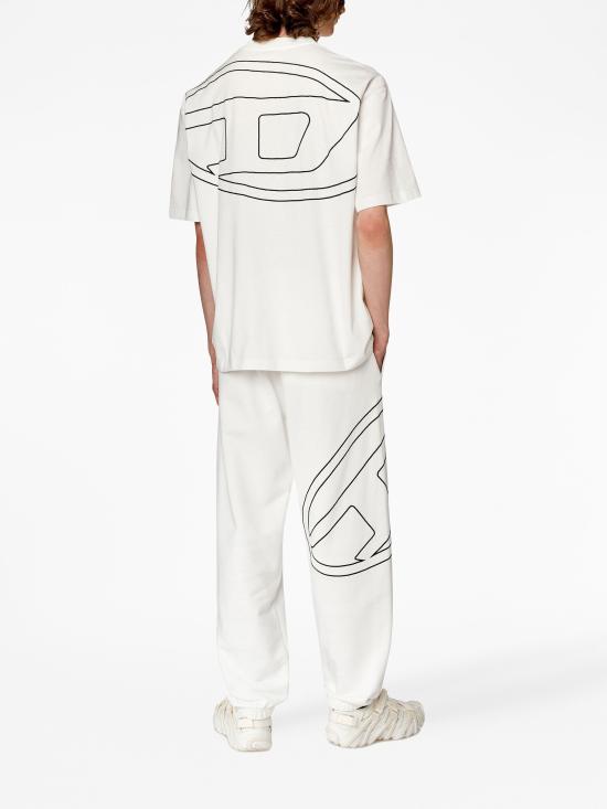 25FW 디젤 반팔 티셔츠 A113020HGAM141 WHITE - DIESEL